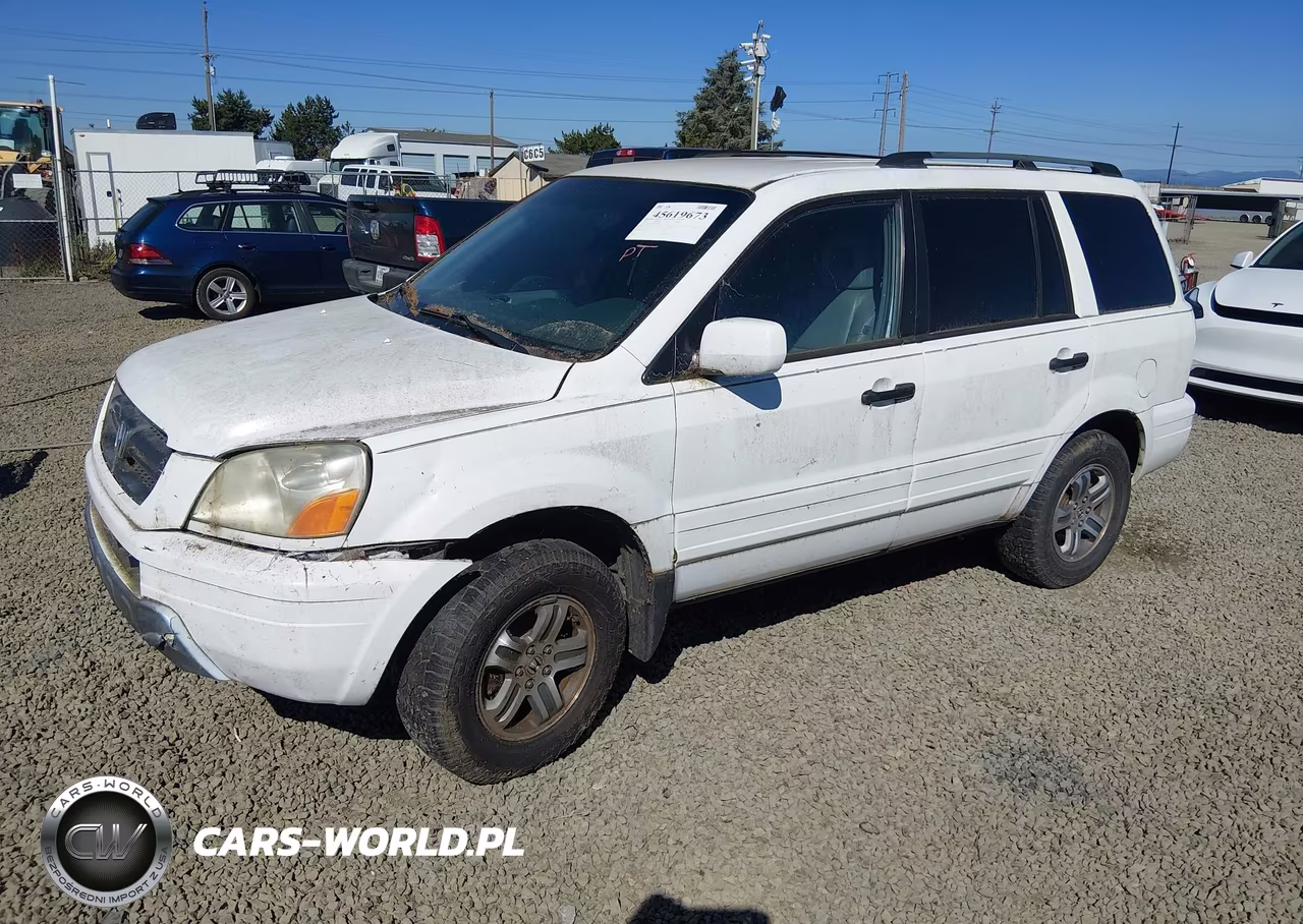 2003 Honda Pilot Ex-L VIN:2HKYF18563H599680 - 2
