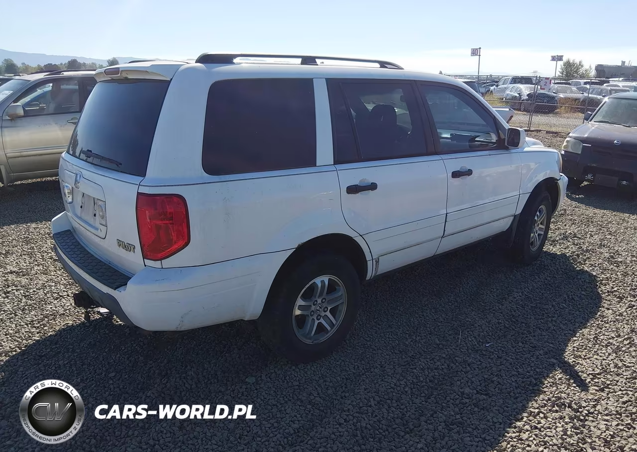 2003 Honda Pilot Ex-L VIN:2HKYF18563H599680 - 4