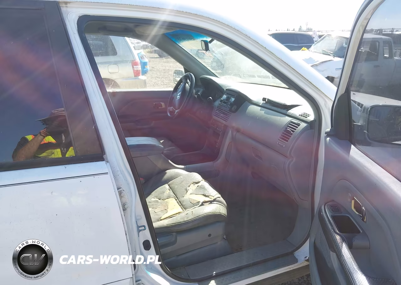 2003 Honda Pilot Ex-L VIN:2HKYF18563H599680 - 5