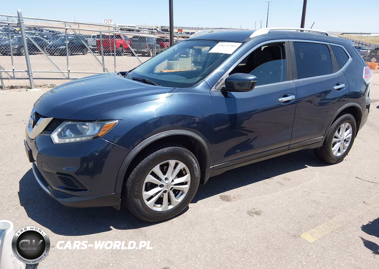 2016 Nissan Rogue Sv VIN:KNMAT2MV8GP626510 - 2