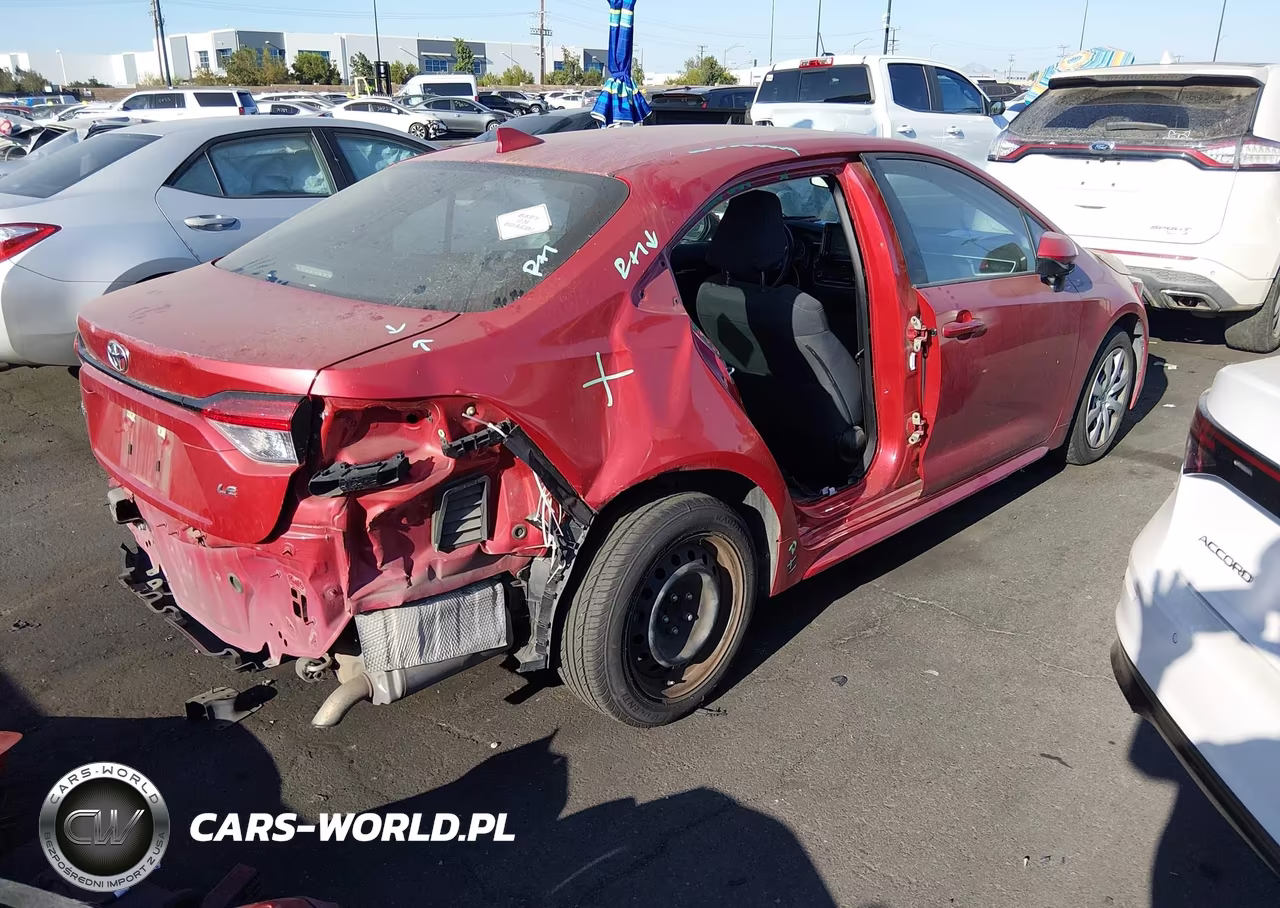 2020 Toyota Corolla Le VIN:5YFEPRAE8LP094297 - 4