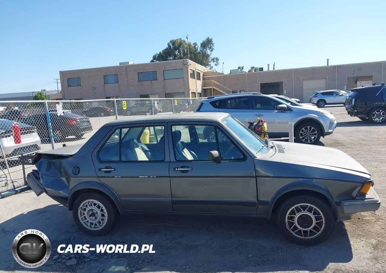 1984 Volkswagen Jetta Deluxe VIN:WVWGB0160EW133891 - 13