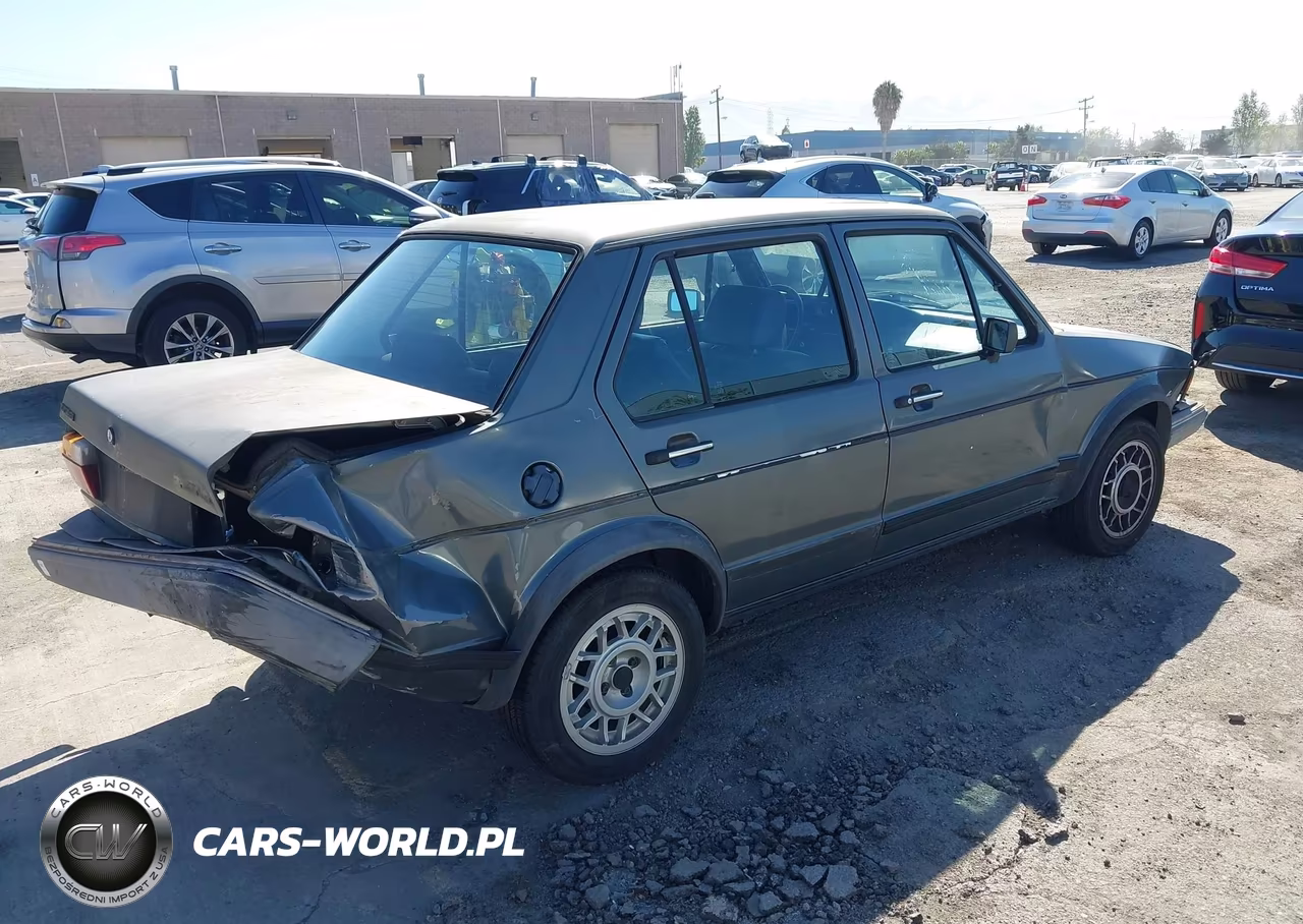 1984 Volkswagen Jetta Deluxe VIN:WVWGB0160EW133891 - 4