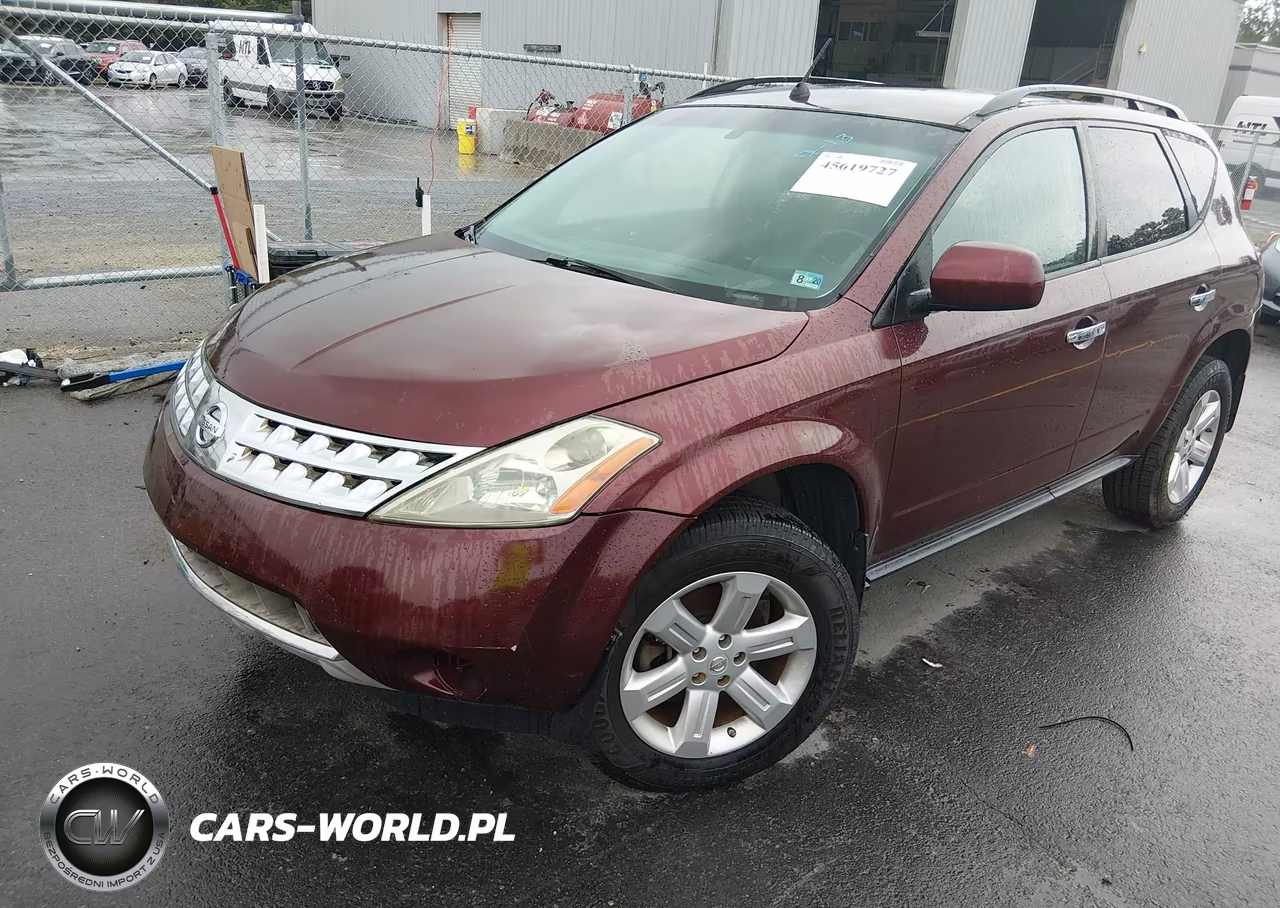 2007 Nissan Murano S VIN:JN8AZ08WX7W633670 - 2