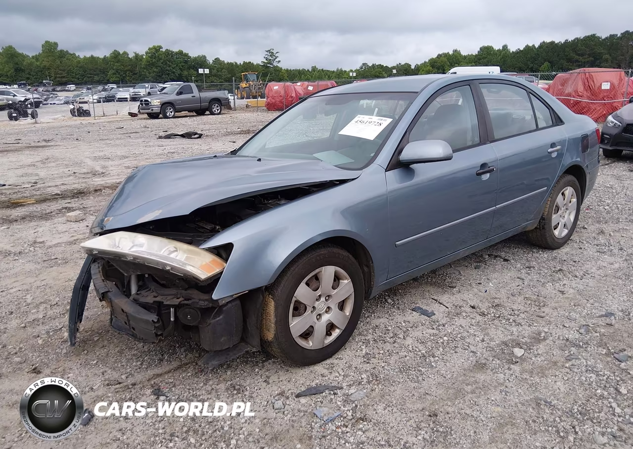 2009 Hyundai Sonata Gls VIN:5NPET46C89H454177 - 2