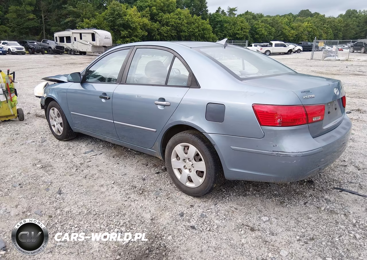2009 Hyundai Sonata Gls VIN:5NPET46C89H454177 - 3