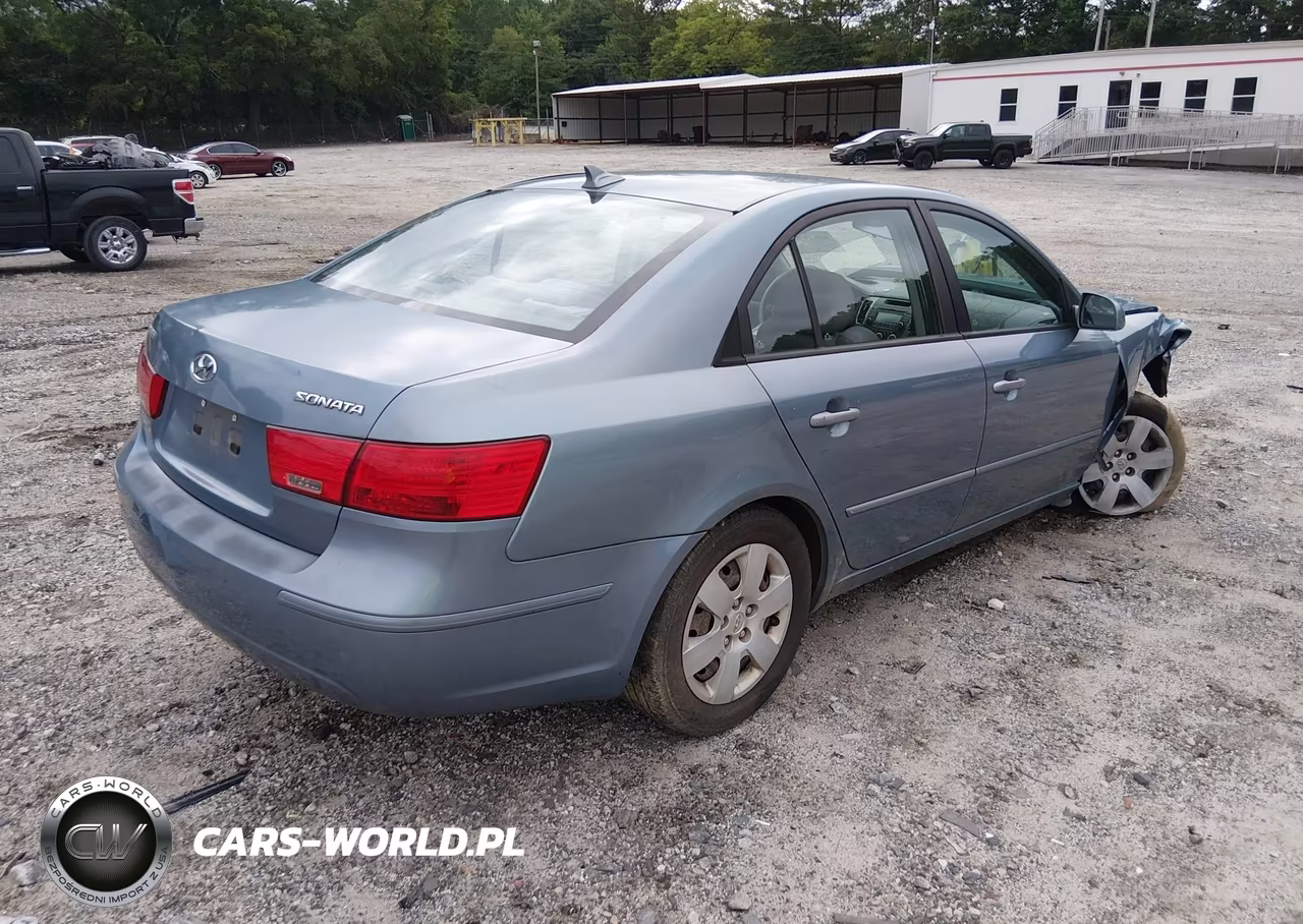 2009 Hyundai Sonata Gls VIN:5NPET46C89H454177 - 4