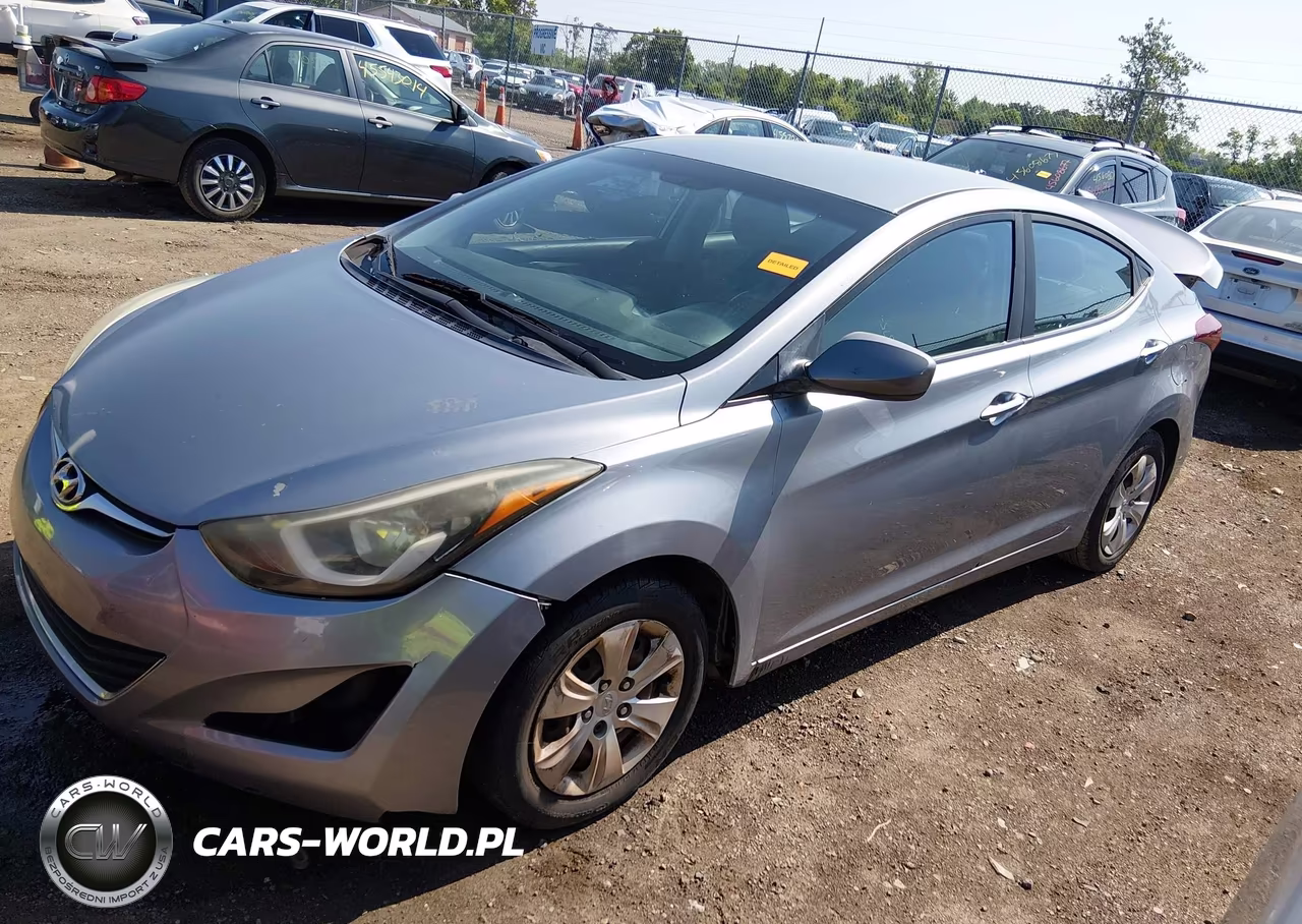 2016 Hyundai Elantra Se VIN:5NPDH4AE7GH766476 - 2