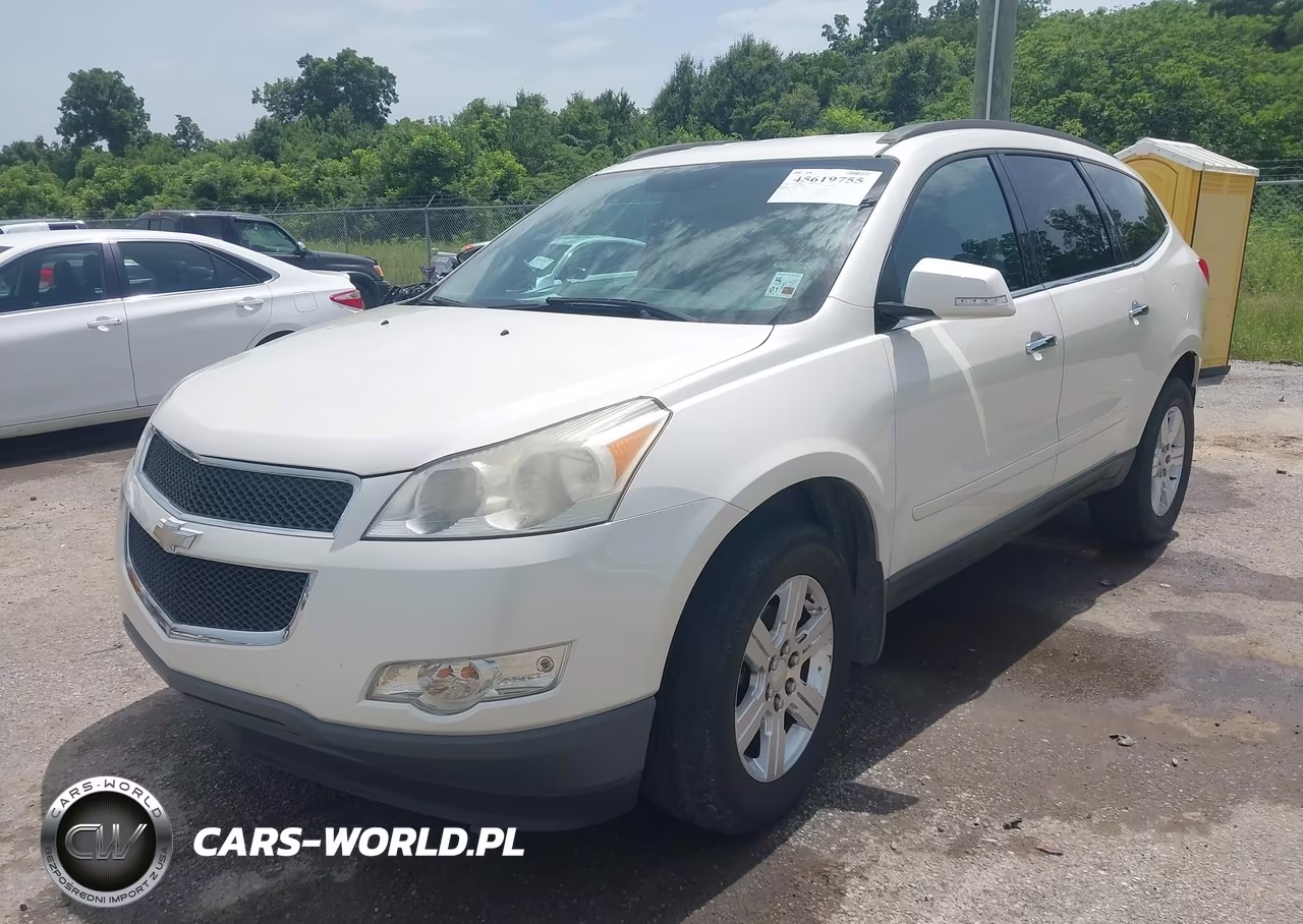 2012 Chevrolet Traverse Lt W-2Lt VIN:1GNKRJED2CJ318384 - 2