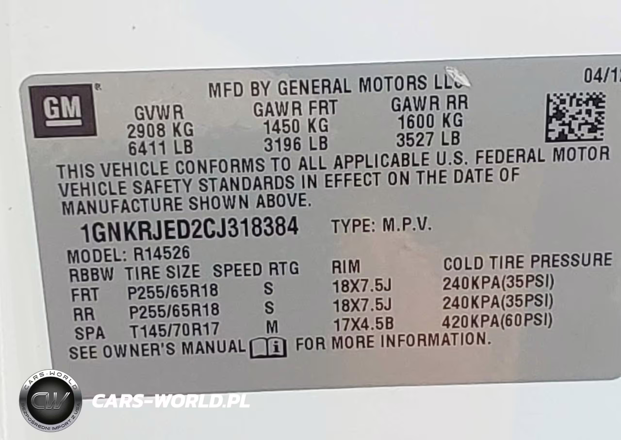 2012 Chevrolet Traverse Lt W-2Lt VIN:1GNKRJED2CJ318384 - 9