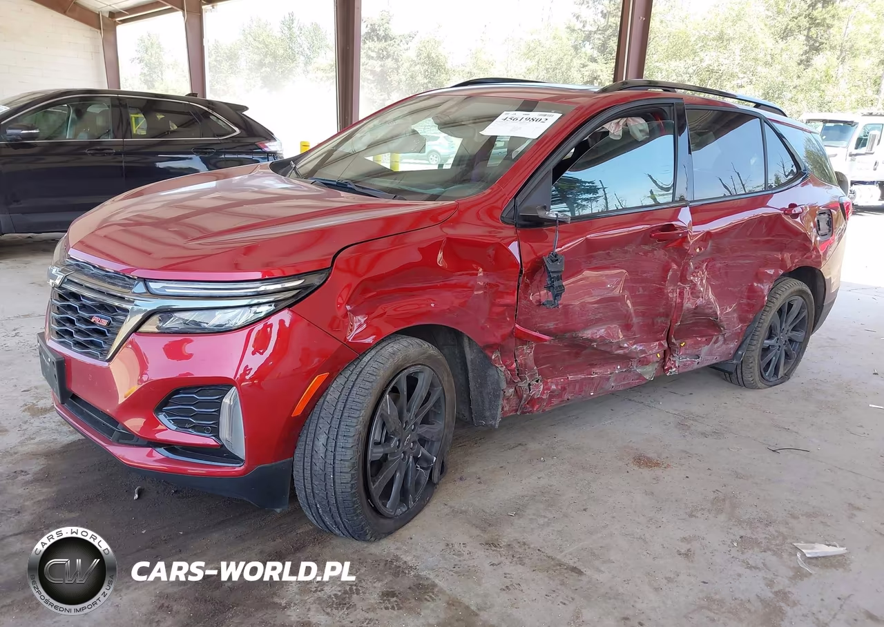 2022 Chevrolet Equinox Awd Rs VIN:2GNAXWEV4N6126357 - 2