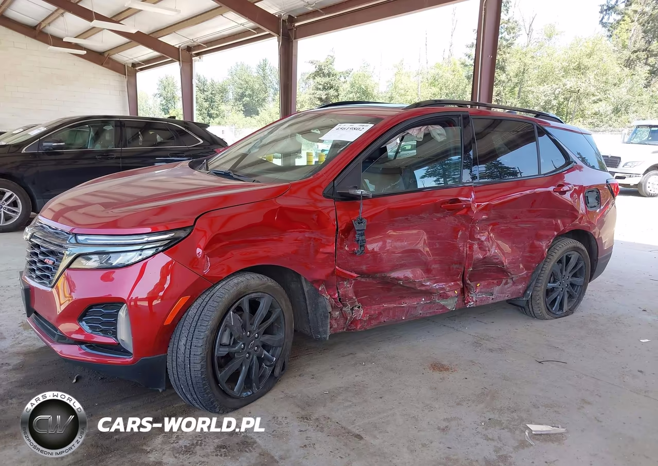 2022 Chevrolet Equinox Awd Rs VIN:2GNAXWEV4N6126357 - 6