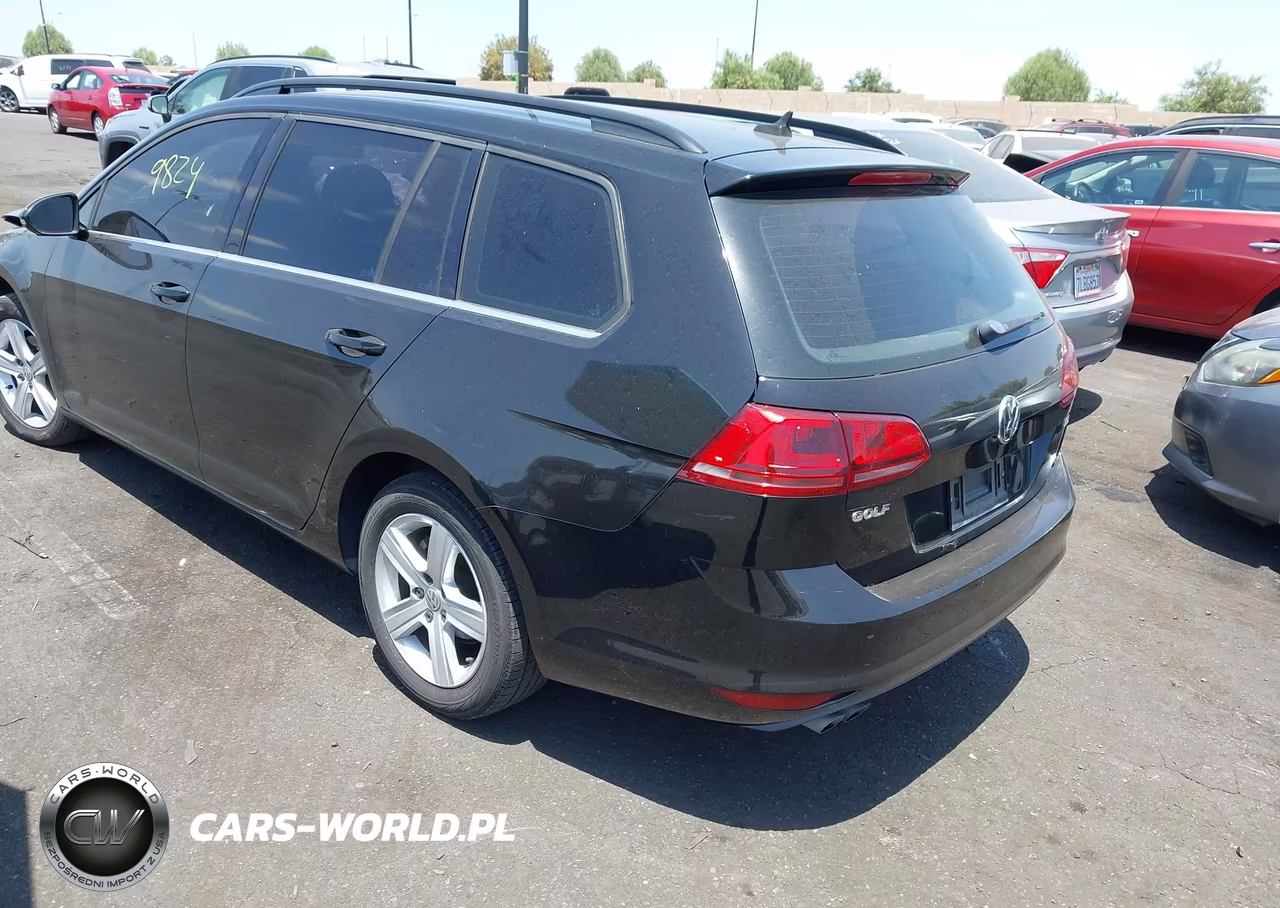 2015 Volkswagen Golf Sportwagen Tdi S 4-Door VIN:3VWCA7AU6FM514443 - 3