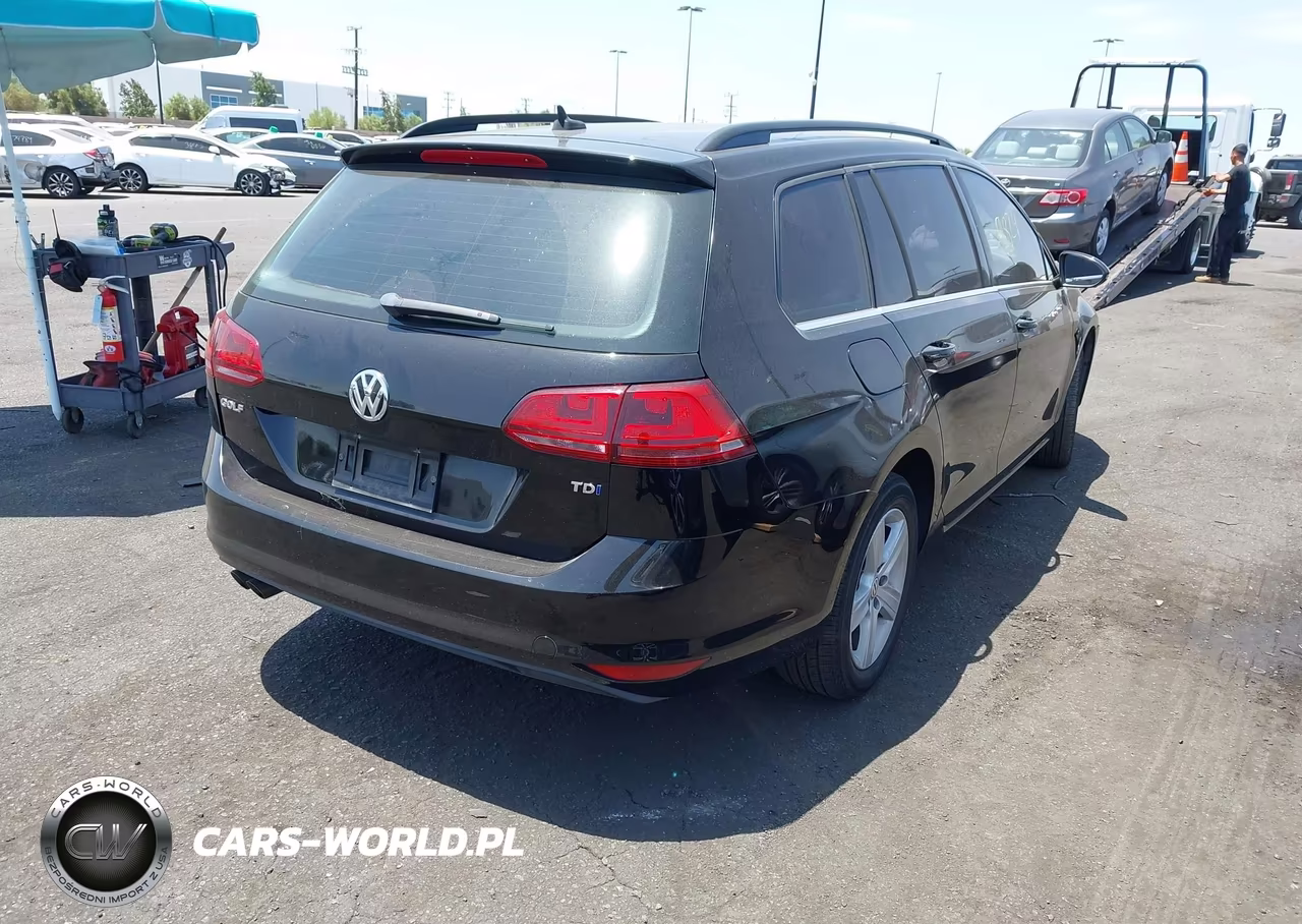 2015 Volkswagen Golf Sportwagen Tdi S 4-Door VIN:3VWCA7AU6FM514443 - 4