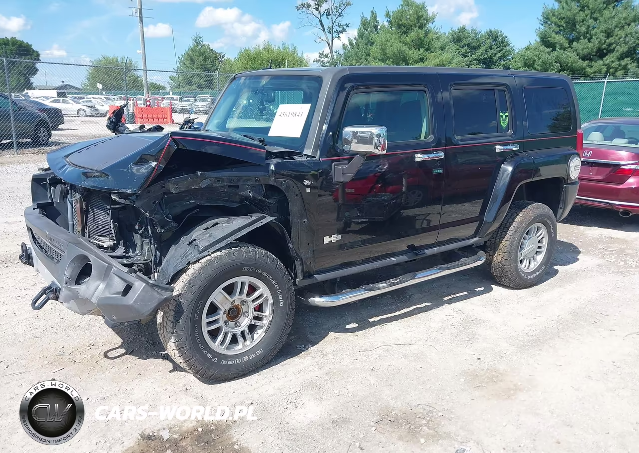 2009 Hummer H3 Suv VIN:5GTEN13E798113343 - 2