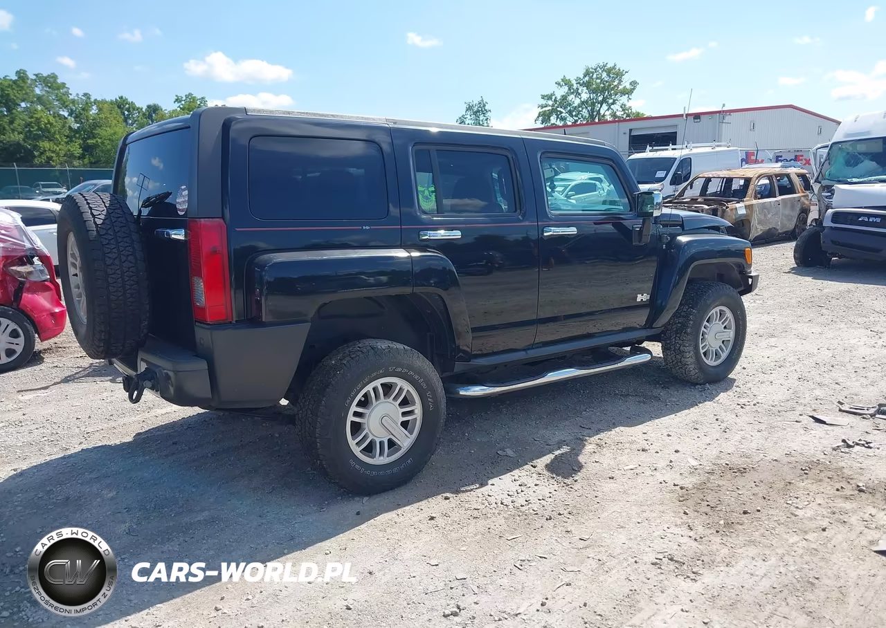 2009 Hummer H3 Suv VIN:5GTEN13E798113343 - 4
