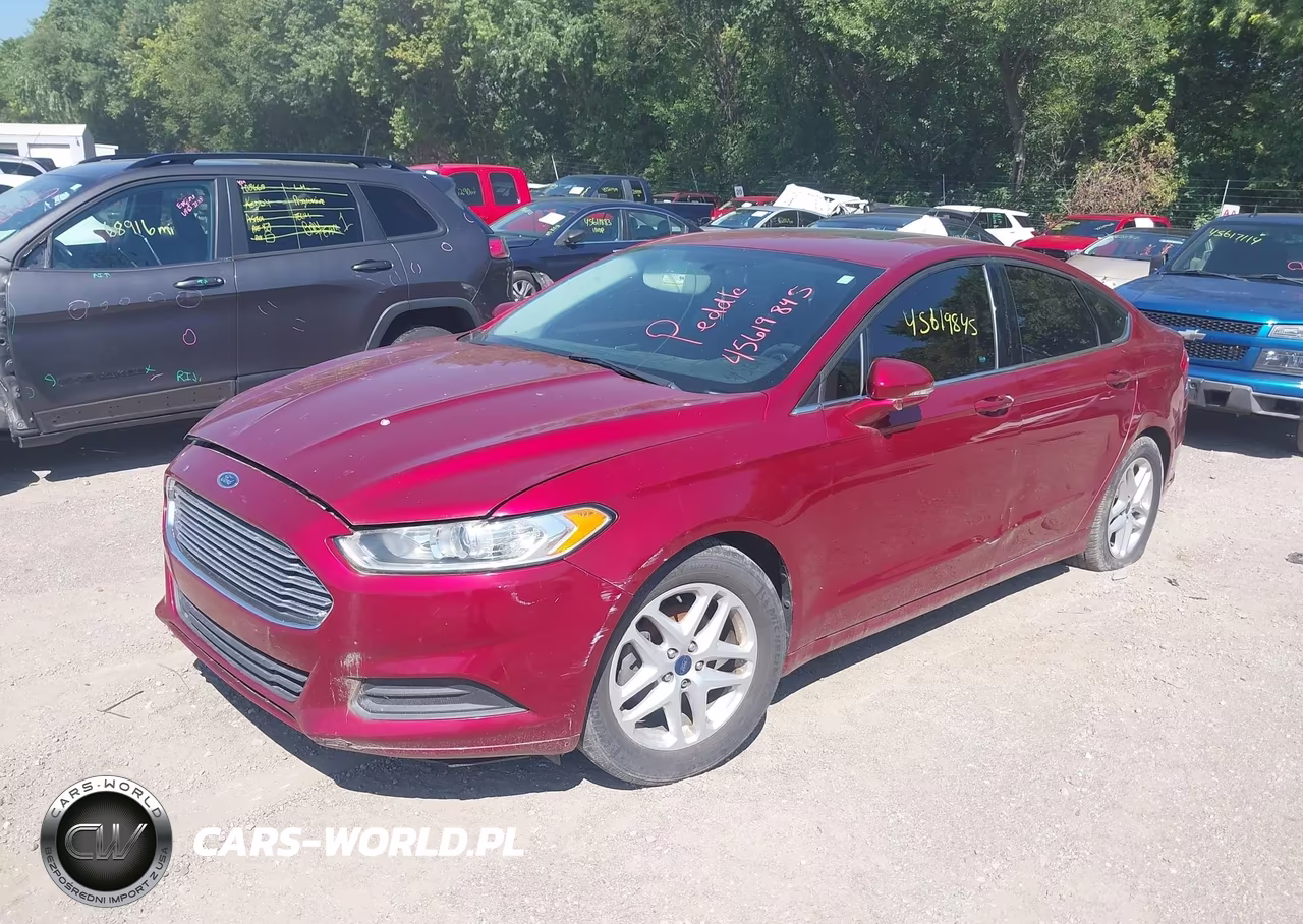 2016 Ford Fusion Se VIN:1FA6P0H77G5114958 - 2