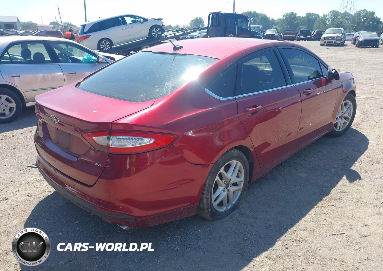 2016 Ford Fusion Se VIN:1FA6P0H77G5114958 - 4