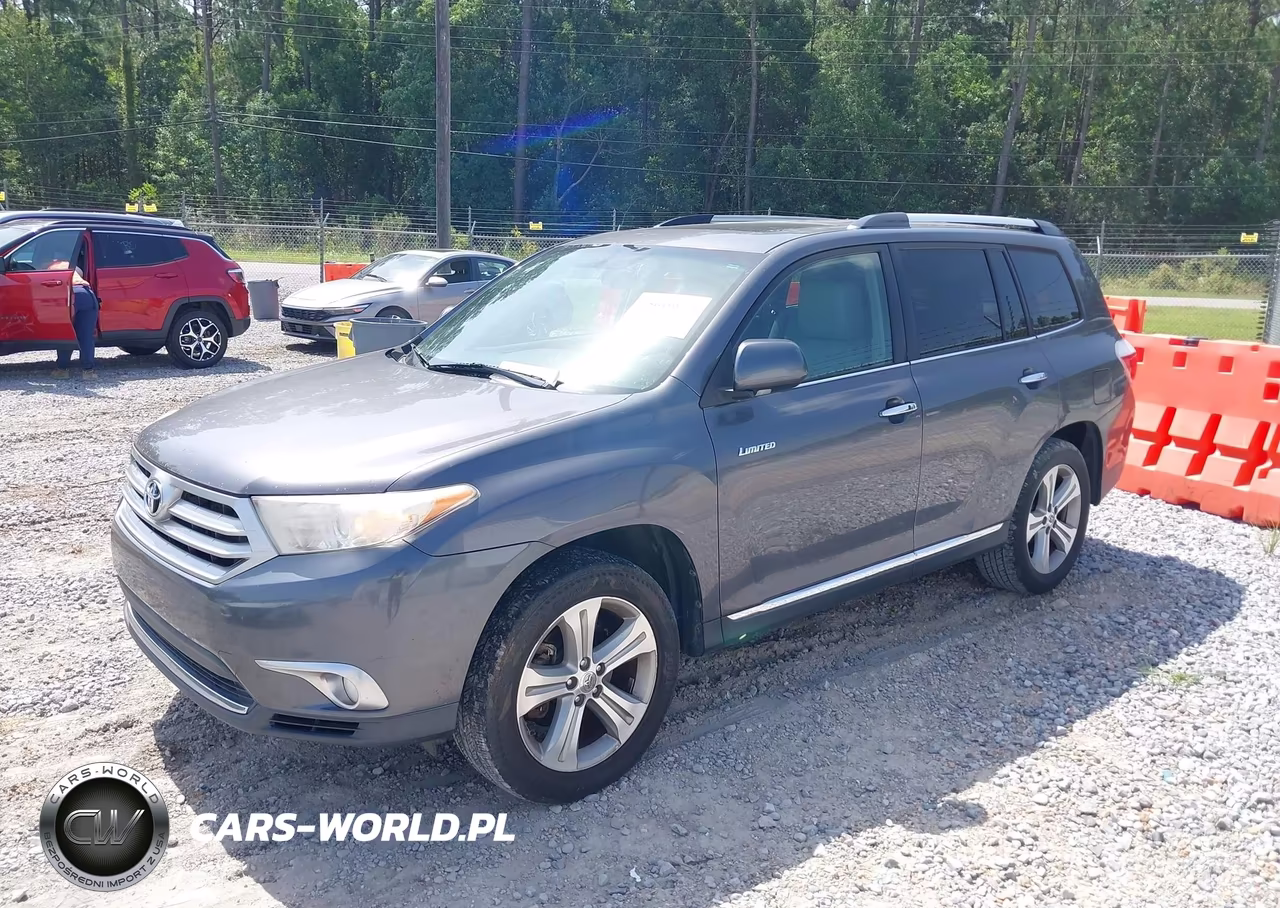 2012 Toyota Highlander Limited V6 VIN:5TDYK3EH7CS065989 - 2