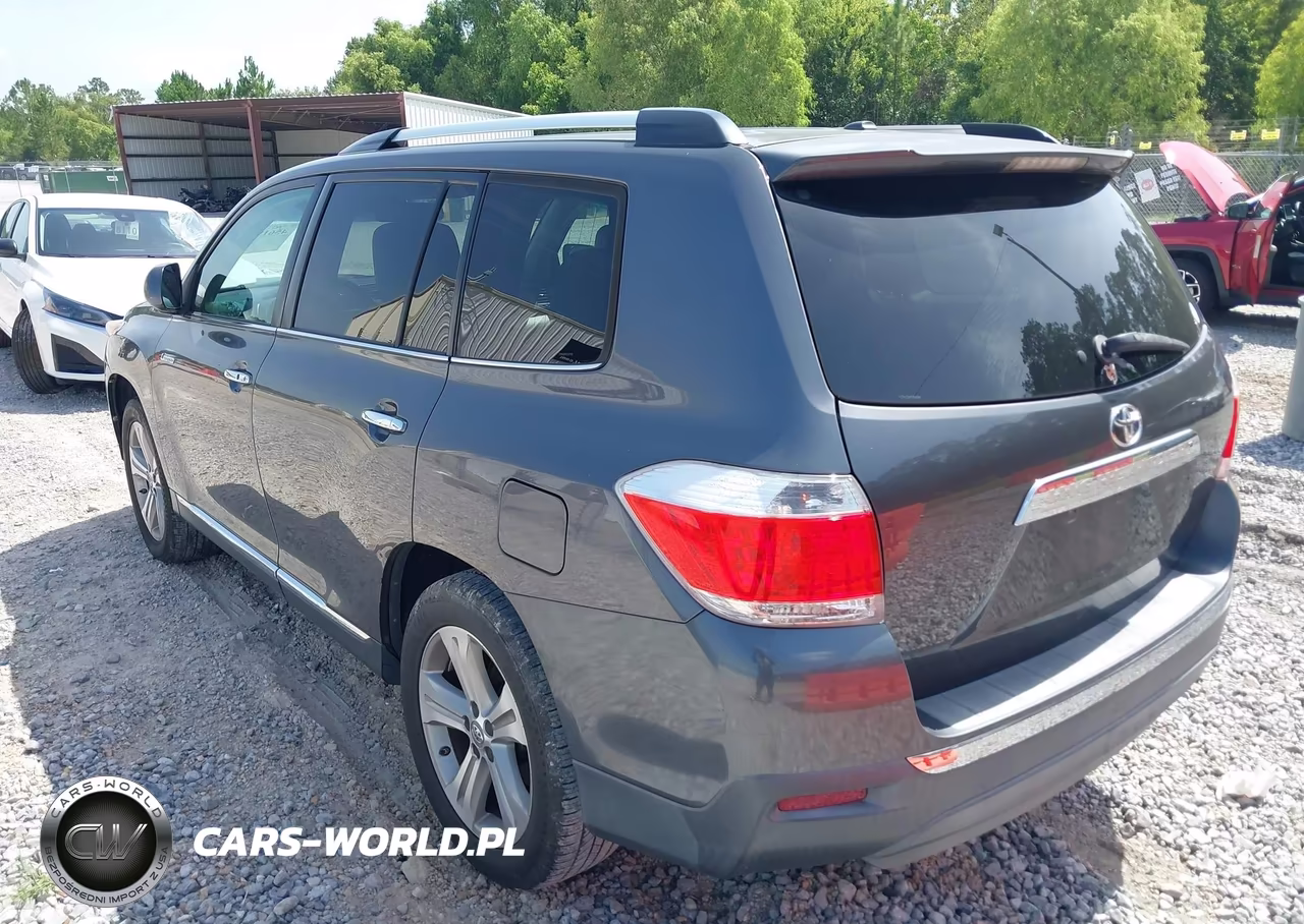 2012 Toyota Highlander Limited V6 VIN:5TDYK3EH7CS065989 - 3