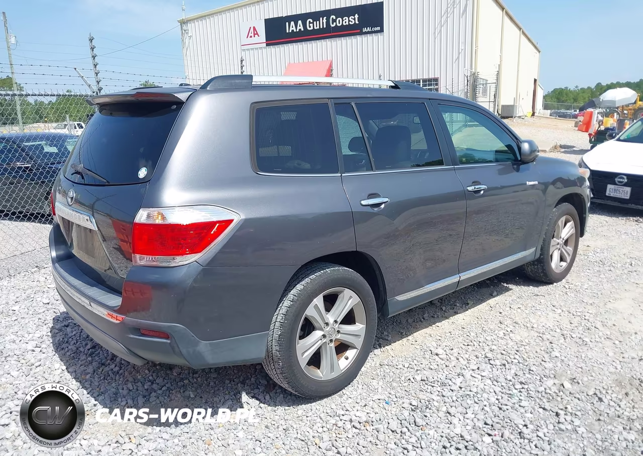 2012 Toyota Highlander Limited V6 VIN:5TDYK3EH7CS065989 - 4