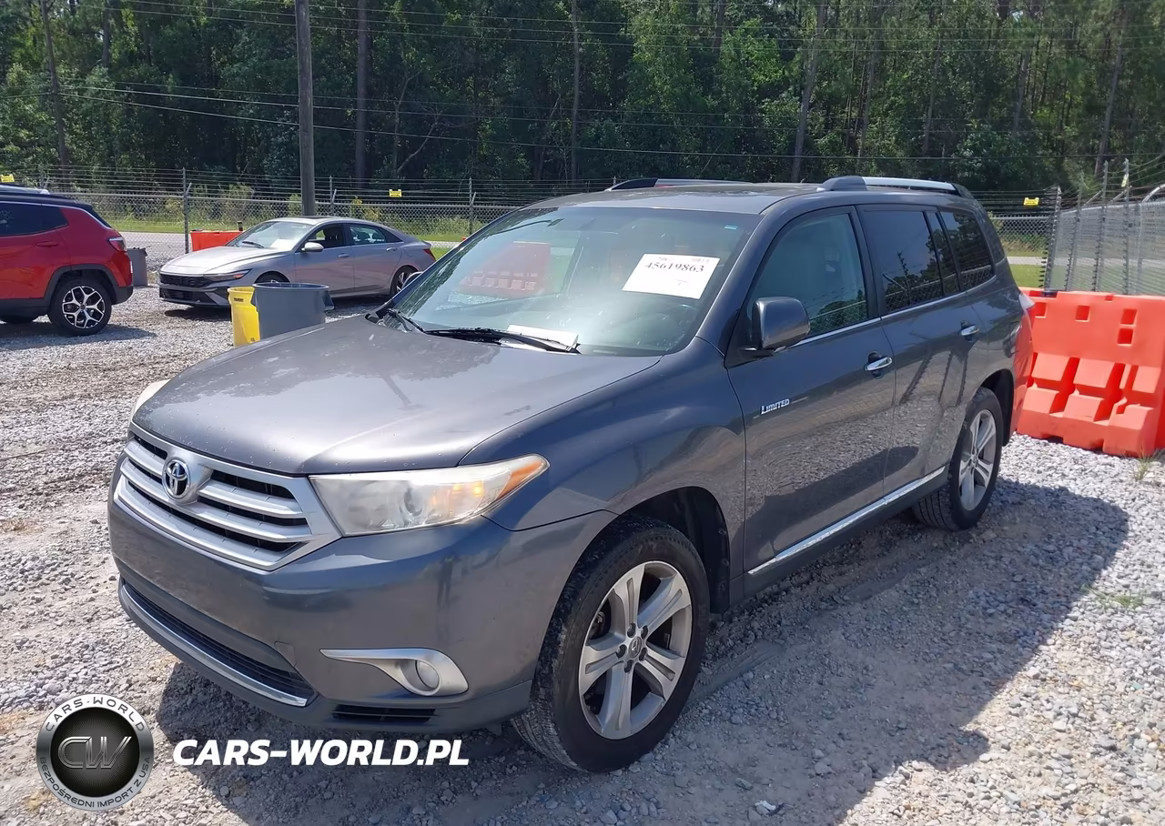 2012 Toyota Highlander Limited V6 VIN:5TDYK3EH7CS065989 - 6