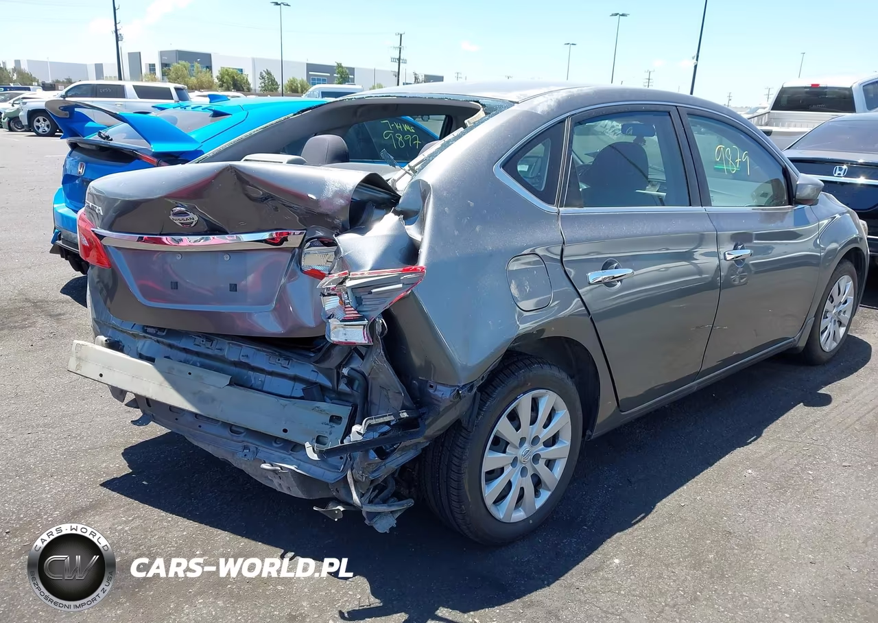 2017 Nissan Sentra S VIN:3N1AB7AP6HY228009 - 4