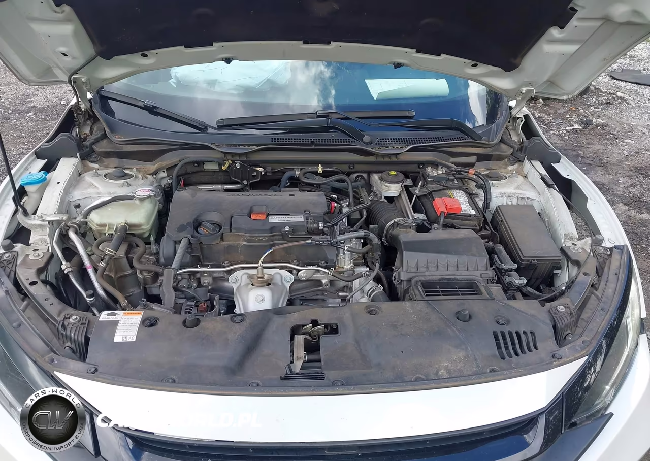 2019 Honda Civic Lx VIN:2HGFC2F60KH581833 - 10