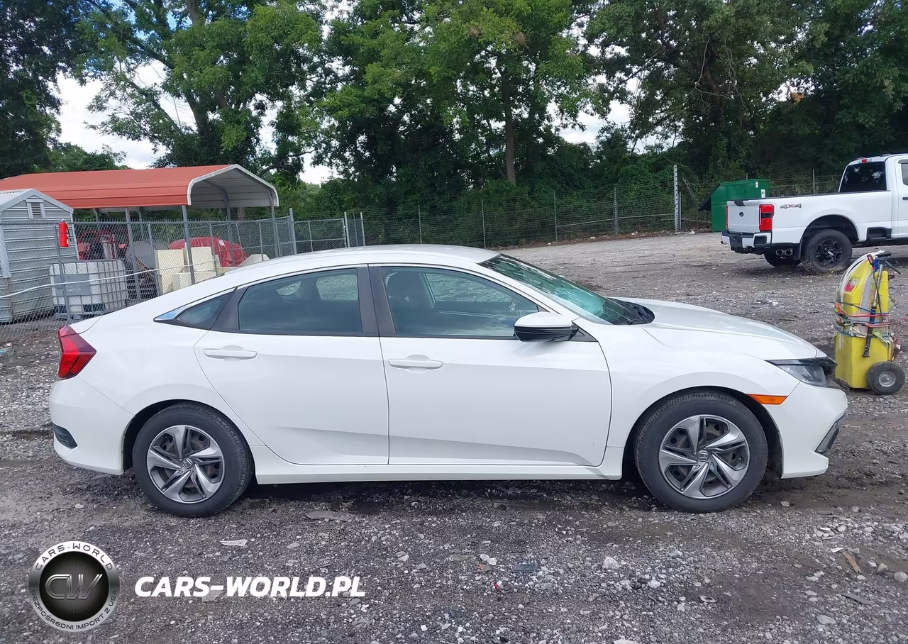 2019 Honda Civic Lx VIN:2HGFC2F60KH581833 - 13