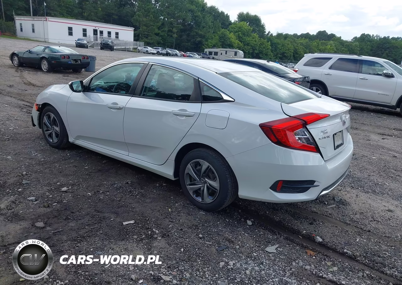 2019 Honda Civic Lx VIN:2HGFC2F60KH581833 - 3
