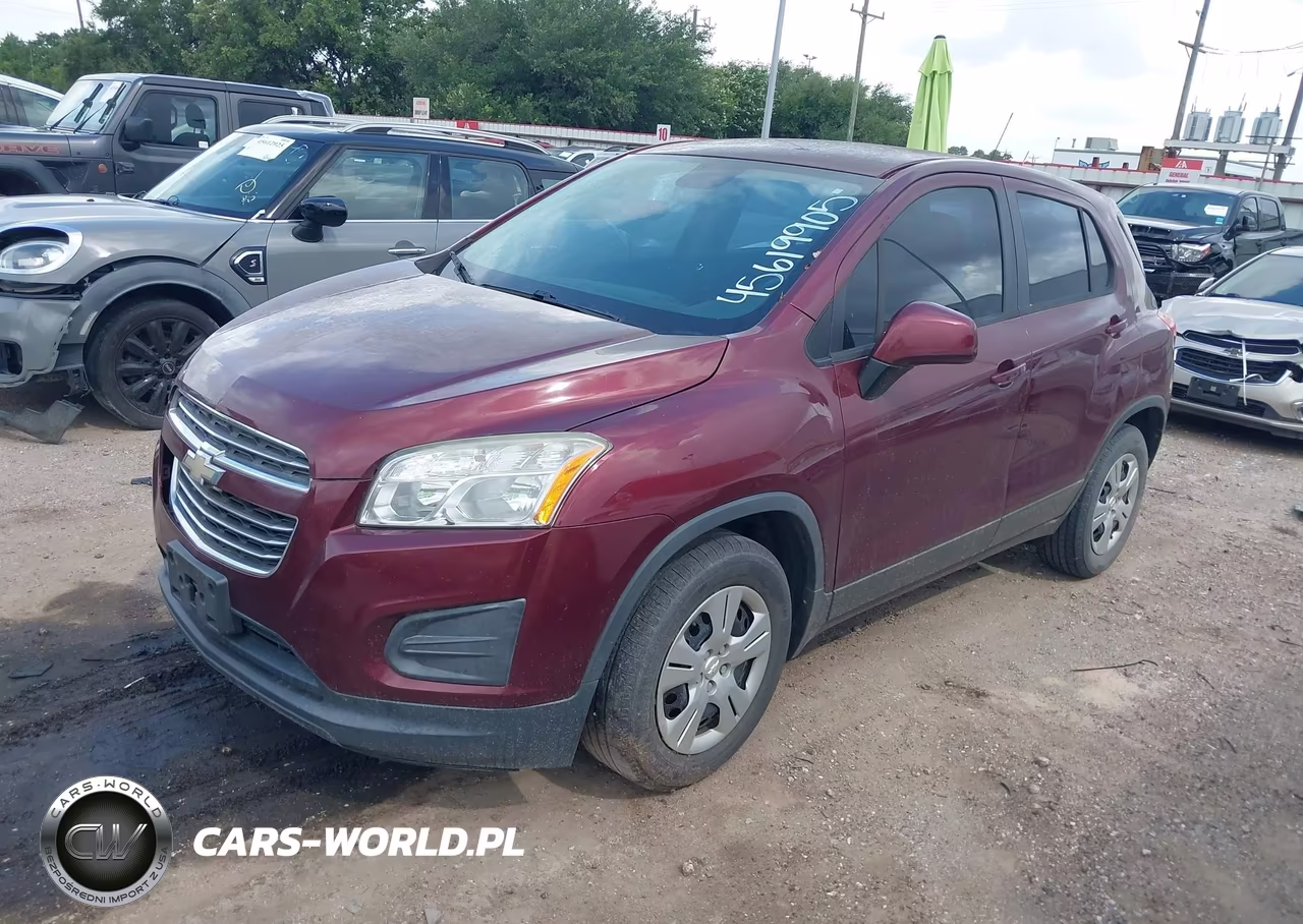 2016 Chevrolet Trax Ls VIN:3GNCJKSB0GL260889 - 2
