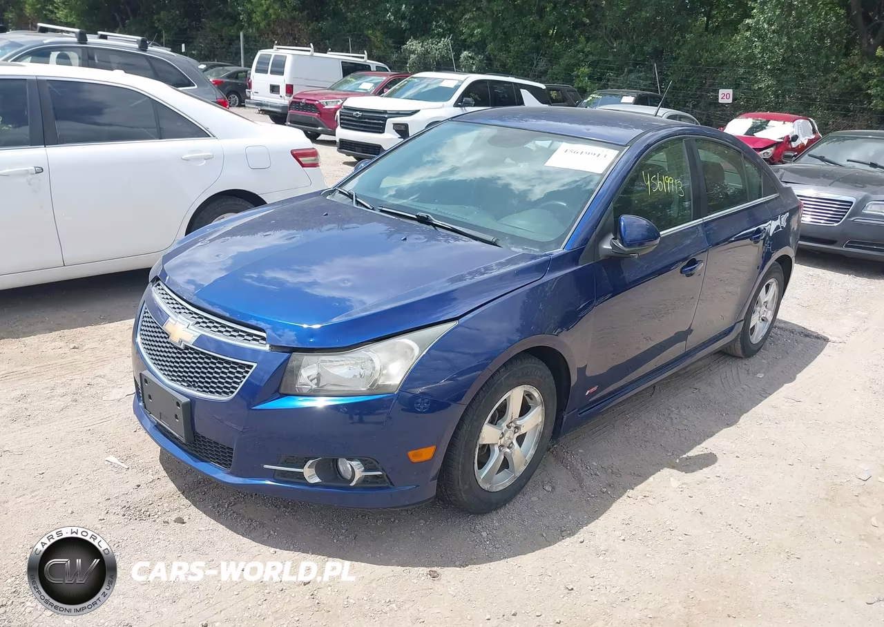 2013 Chevrolet Cruze 1Lt Auto VIN:1G1PC5SB5D7240216 - 2