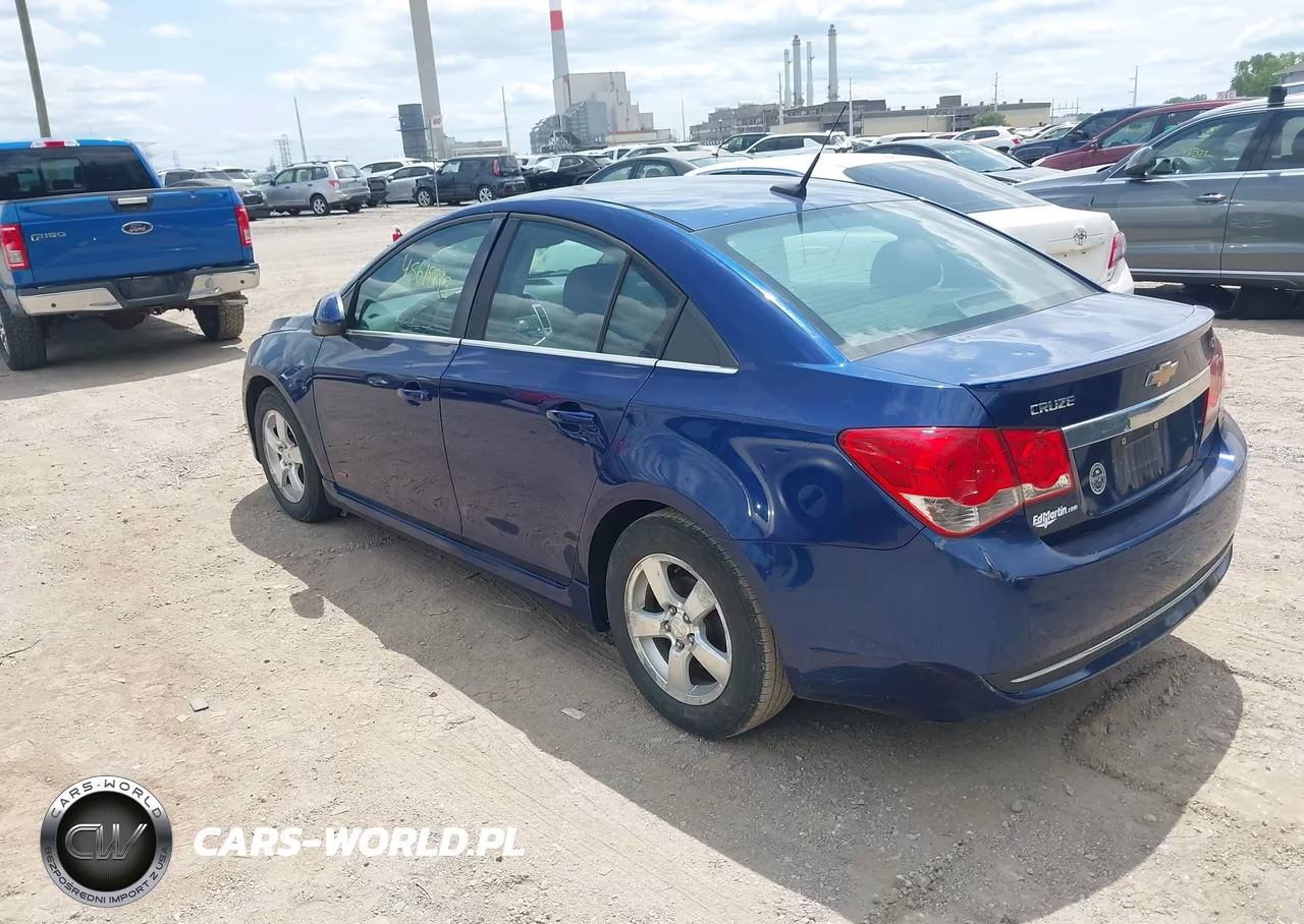 2013 Chevrolet Cruze 1Lt Auto VIN:1G1PC5SB5D7240216 - 3
