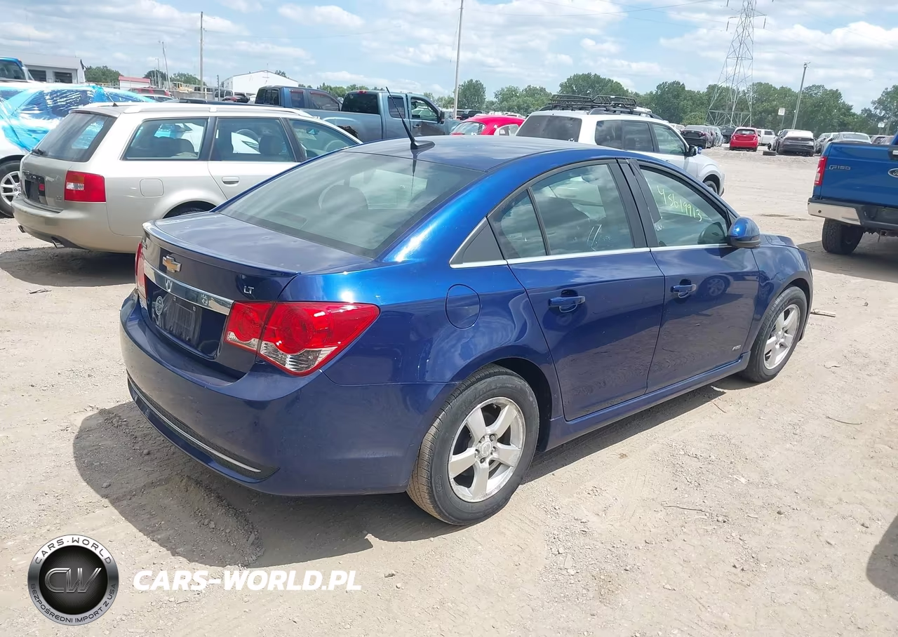 2013 Chevrolet Cruze 1Lt Auto VIN:1G1PC5SB5D7240216 - 4