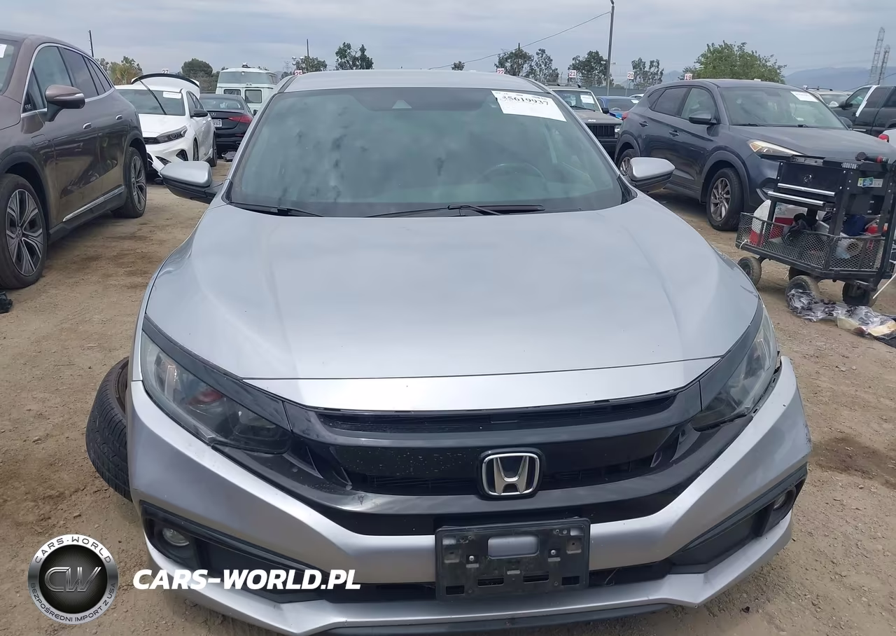 2020 Honda Civic Sport VIN:19XFC2F83LE205592 - 12