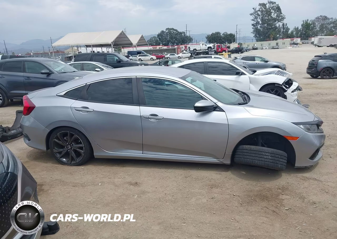 2020 Honda Civic Sport VIN:19XFC2F83LE205592 - 13