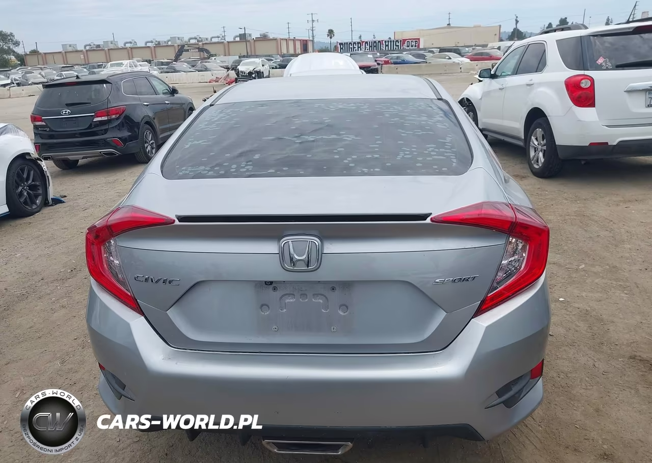 2020 Honda Civic Sport VIN:19XFC2F83LE205592 - 16