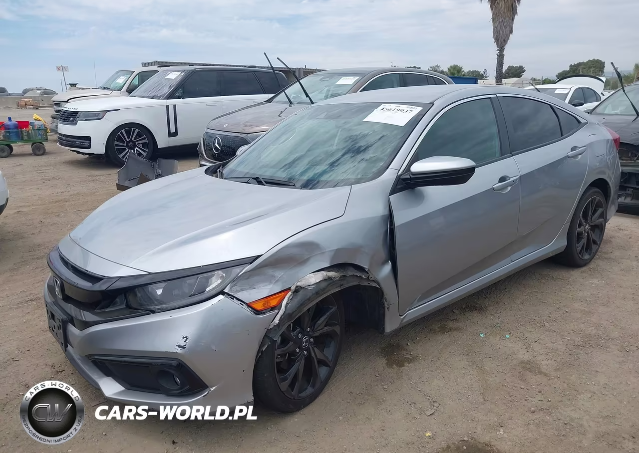 2020 Honda Civic Sport VIN:19XFC2F83LE205592 - 2