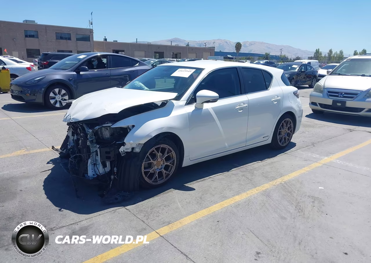 2016 Lexus Ct 200H VIN:JTHKD5BH7G2251673 - 2