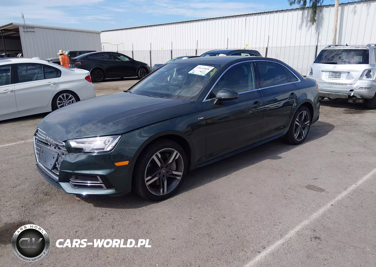 2017 Audi A4 Premium Plus VIN:WAUENAF42HN018373 - 2