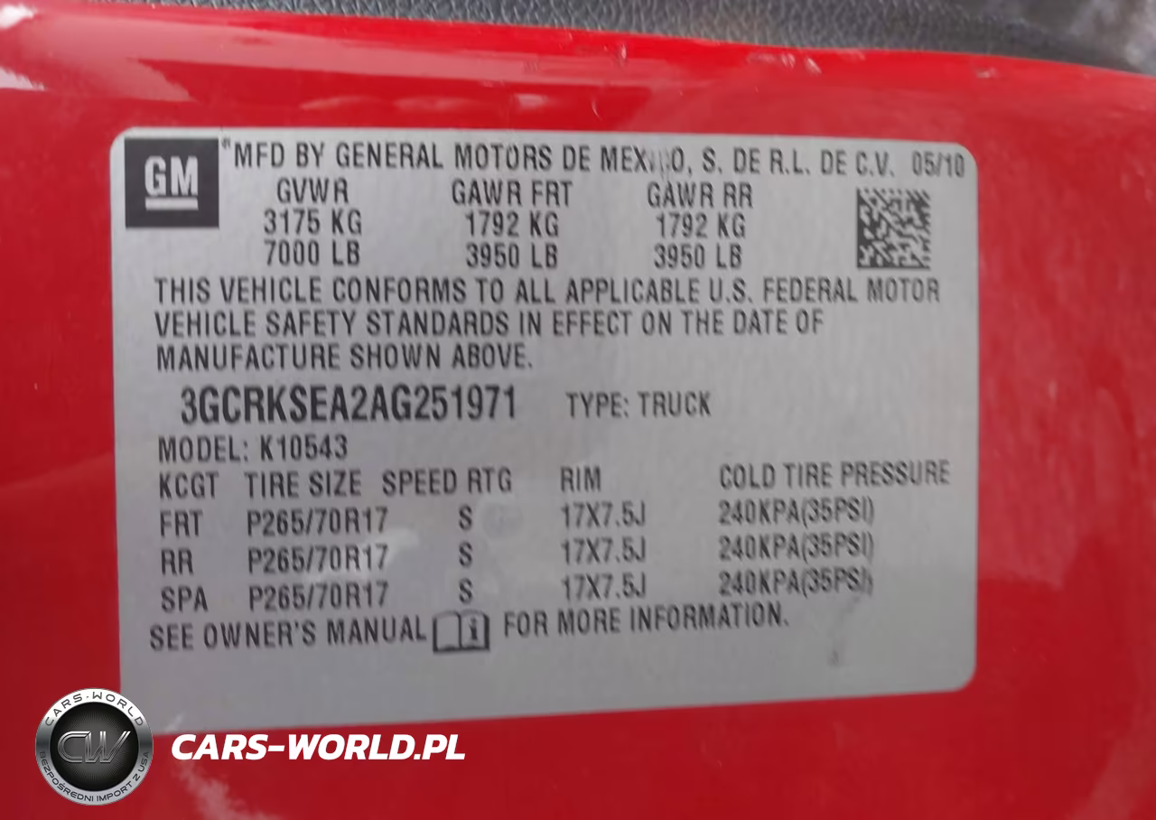 2010 Chevrolet Silverado 1500 Lt VIN:3GCRKSEA2AG251971 - 9