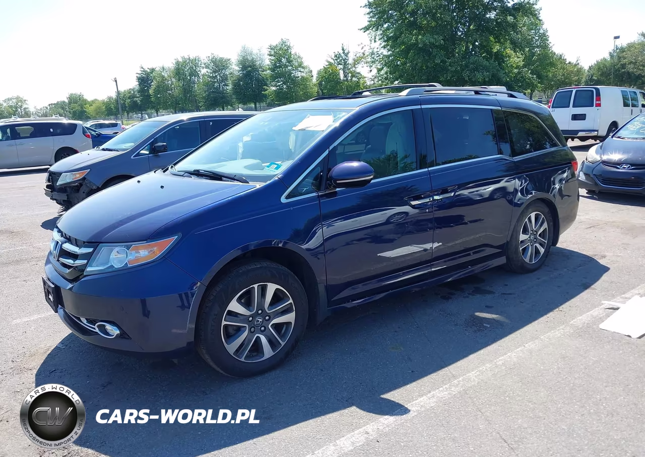 2017 Honda Odyssey Touring-Touring Elite VIN:5FNRL5H90HB017974 - 2