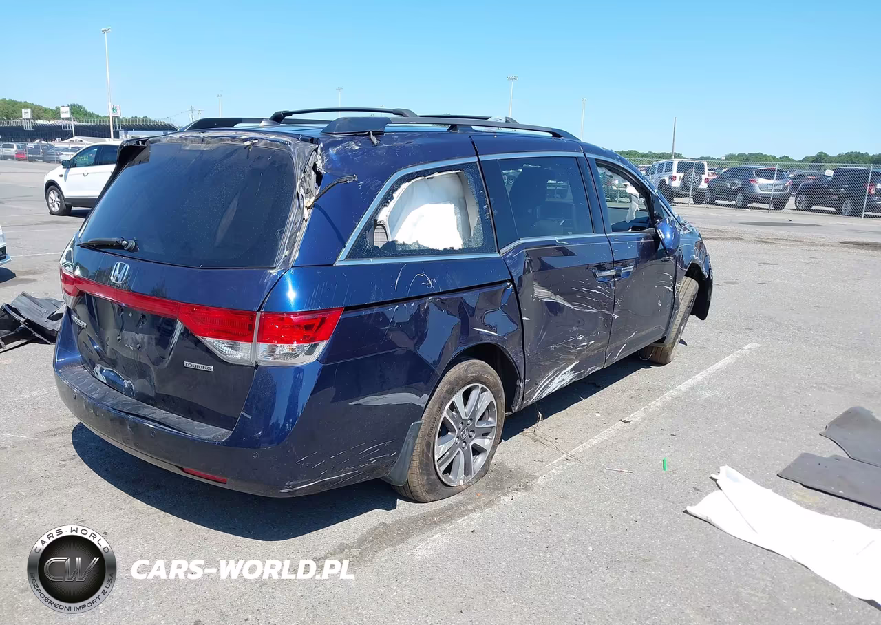2017 Honda Odyssey Touring-Touring Elite VIN:5FNRL5H90HB017974 - 4