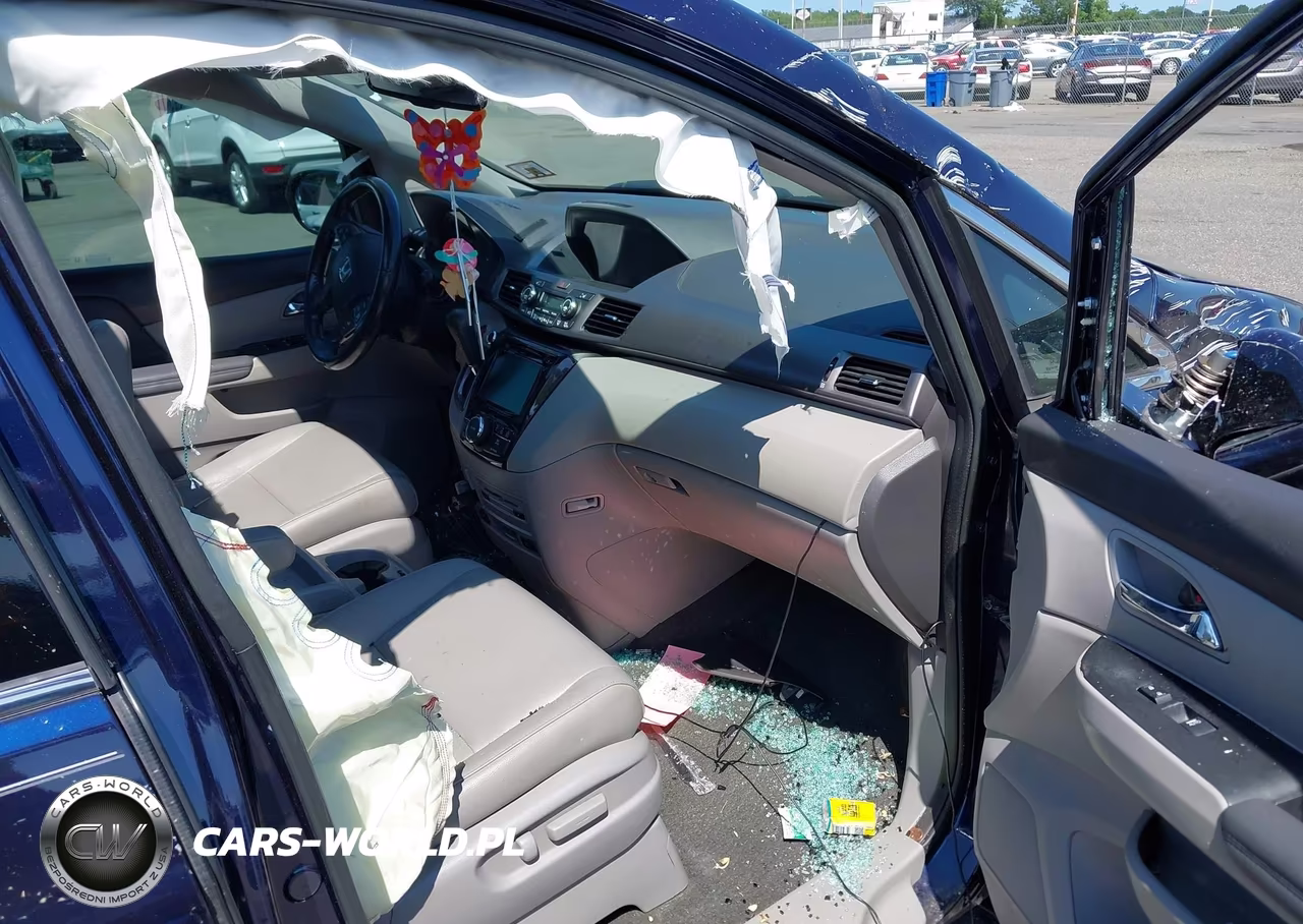 2017 Honda Odyssey Touring-Touring Elite VIN:5FNRL5H90HB017974 - 5