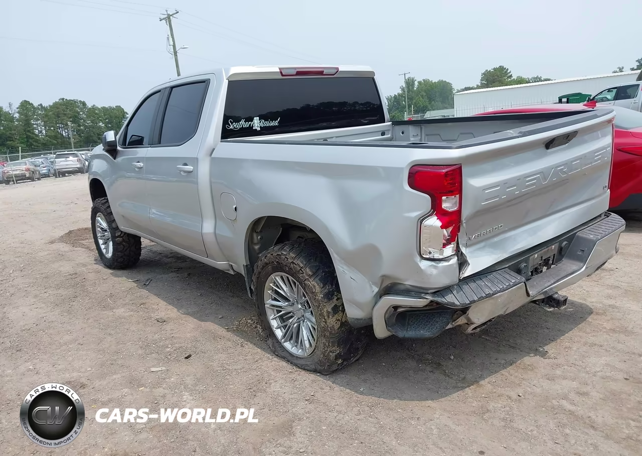 2022 Chevrolet Silverado 1500 Ltd 4Wd Short Bed Lt VIN:1GCUYDED3NZ107186 - 3