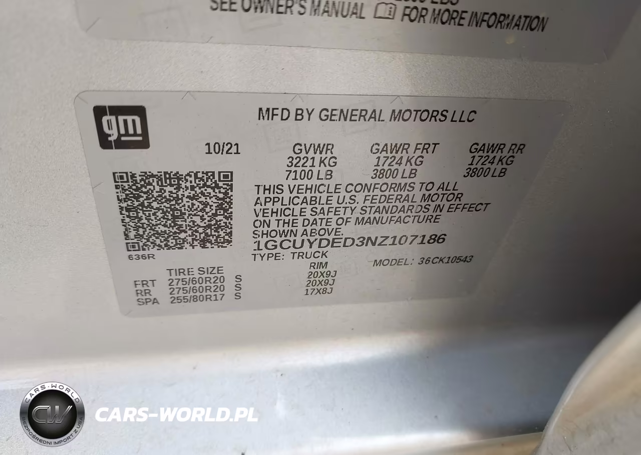 2022 Chevrolet Silverado 1500 Ltd 4Wd Short Bed Lt VIN:1GCUYDED3NZ107186 - 9
