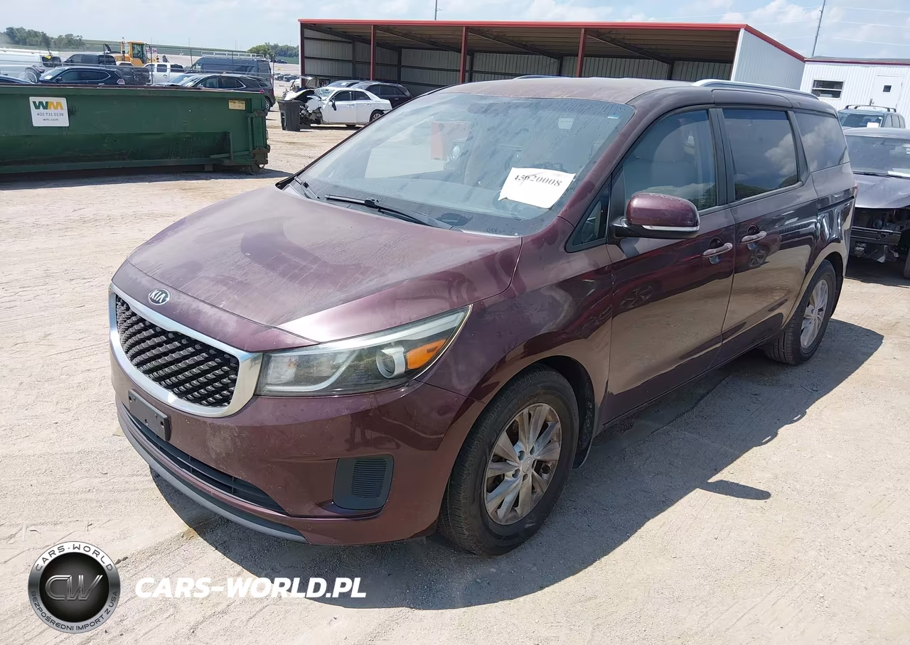2015 Kia Sedona Lx VIN:KNDMB5C12F6050577 - 2