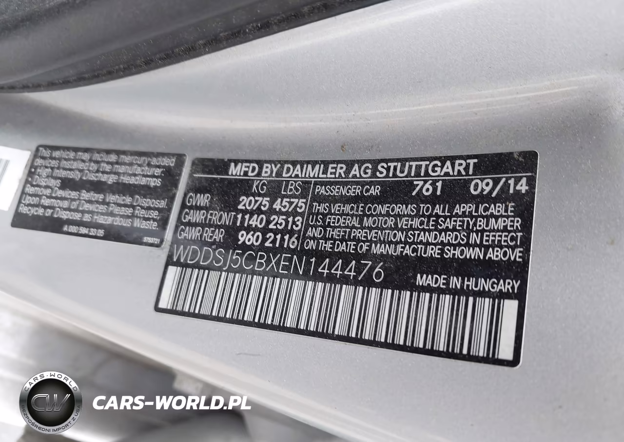2014 Mercedes-Benz Cla 45 Amg 4Matic VIN:WDDSJ5CBXEN144476 - 9