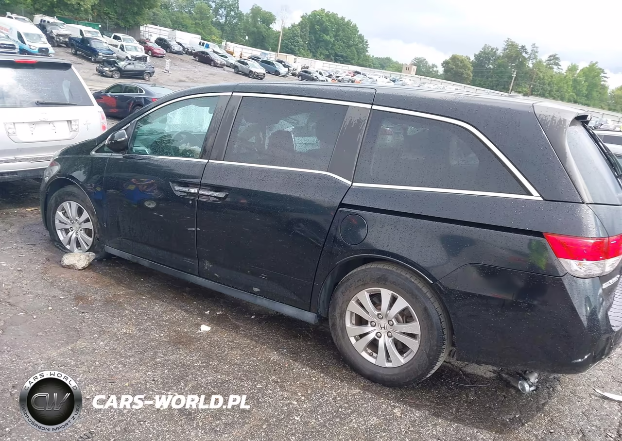 2015 Honda Odyssey Ex-L VIN:5FNRL5H65FB040590 - 3