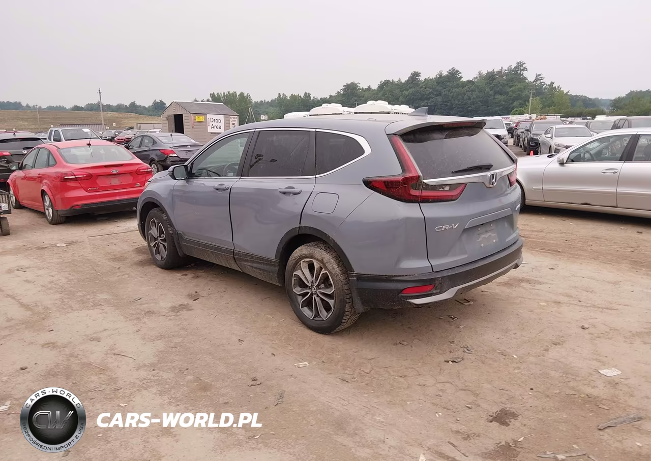 2021 Honda Cr-V Awd Ex-L VIN:5J6RW2H84ML020925 - 3